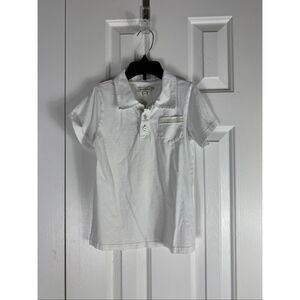 Baybala Boys White Polo Shirt Size 5t